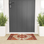 Serapi Azerbaijan Northwest Persian Rug Print Welcome Mat Gallery Image 3