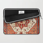 Serapi Azerbaijan Northwest Persian Rug Print Laptop Sleeve Gallery Image 2