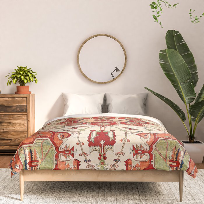 Serapi Azerbaijan Northwest Persian Rug Print Comforter Gallery Image 3