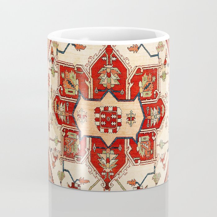 Serapi Azerbaijan Northwest Persian Rug Print Coffee Mug Gallery Image 4