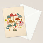 Toadstools and Ladybug Stationery Card Gallery Image 2