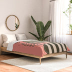 Pink Forest Raccoon Comforter Gallery Image 2