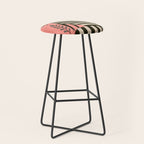 Pink Forest Raccoon Stool Gallery Image 1