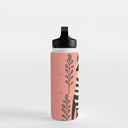 Pink Forest Raccoon Water Bottle Gallery Image 3