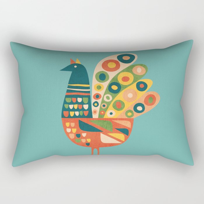 Century Hen Rectangular Pillow Gallery Image 1