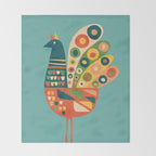 Century Hen Throw Blanket Gallery Image 2