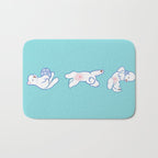 Sleeping Yallet Bath Mat Gallery Image 1
