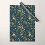 Whimsical Woodland Night Wrapping Paper Gallery Image 1