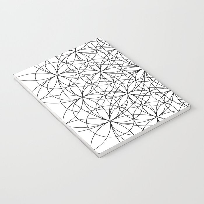 Flower of life sacred geometry Notebook Gallery Image 3
