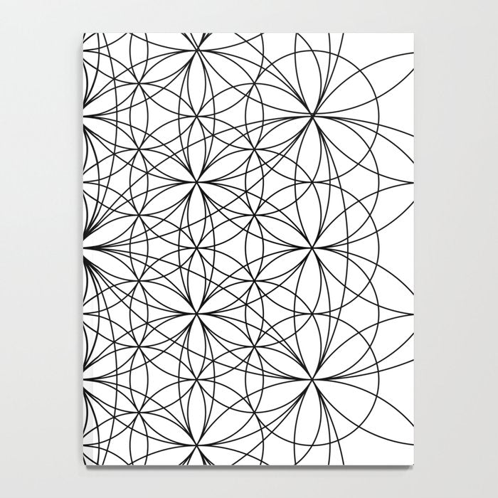 Flower of life sacred geometry Notebook Gallery Image 4