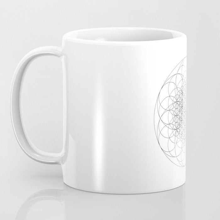 Flower of life sacred geometry Coffee Mug Gallery Image 3