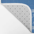 Train Locomotive Patent - Steam Train Art - Blueprint Bath Mat Gallery Image 2
