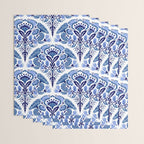 Chinoiserie Damask Porcelain Pattern Wrapping Paper Gallery Image 3