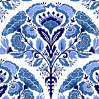 Chinoiserie Damask Porcelain Pattern Coffee Mug Gallery Image 2