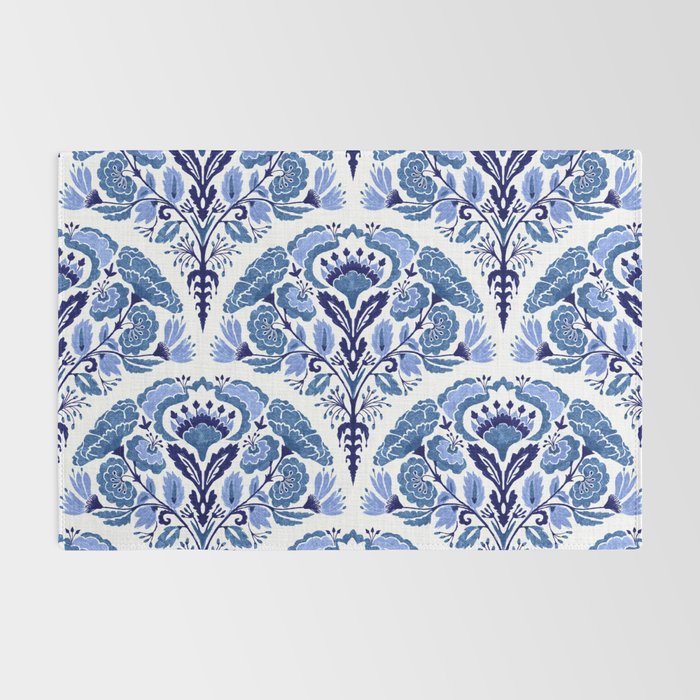 Chinoiserie Damask Porcelain Pattern Rug Gallery Image 2
