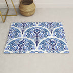 Chinoiserie Damask Porcelain Pattern Rug Gallery Image 1