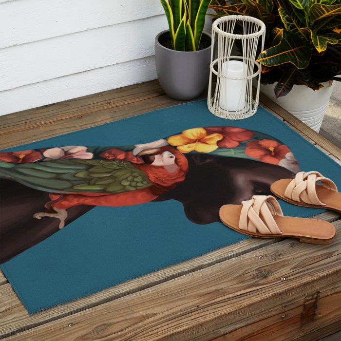 Echoes of Nature 1 Outdoor Rug Gallery Image 2