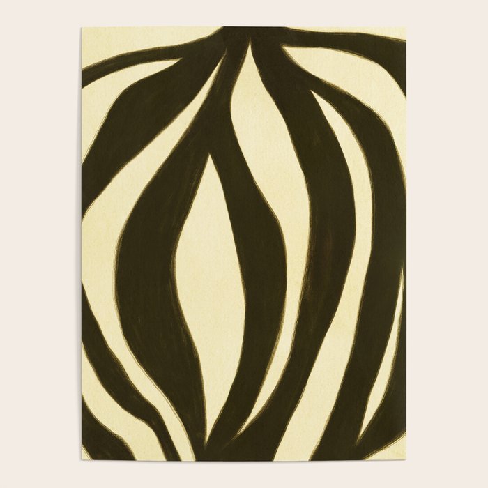 Abstract botanical Leaf Poster Gallery Image 4