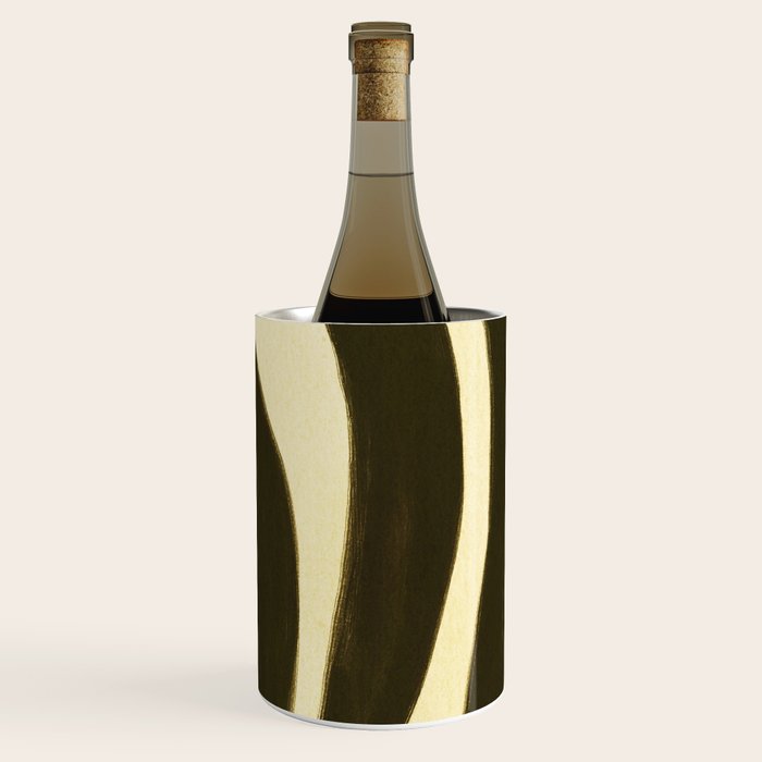 Abstract botanical Leaf Wine Chiller Gallery Image 3