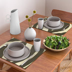 Abstract botanical Leaf Placemat Gallery Image 2