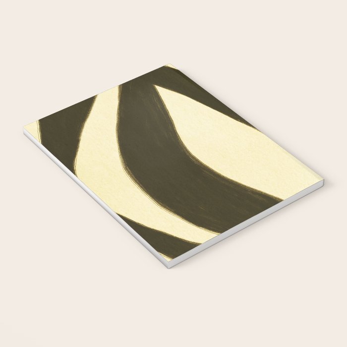 Abstract botanical Leaf Notebook Gallery Image 3