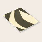 Abstract botanical Leaf Notebook Gallery Image 3