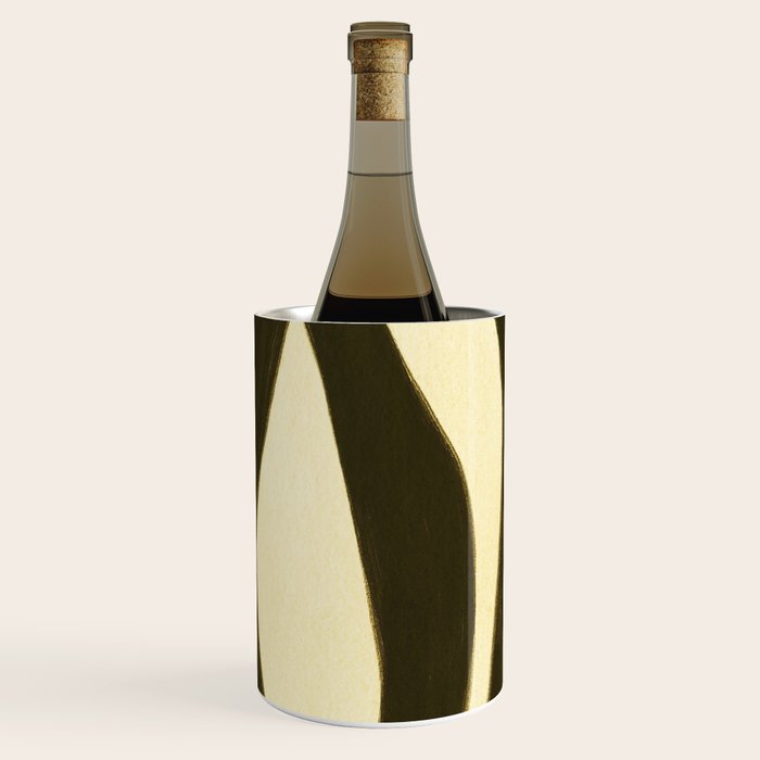 Abstract botanical Leaf Wine Chiller Gallery Image 1