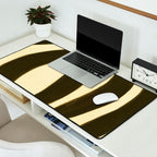 Abstract botanical Leaf Desk Mat Gallery Image 2