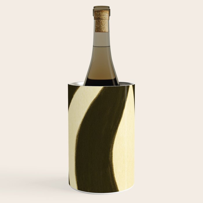 Abstract botanical Leaf Wine Chiller Gallery Image 2