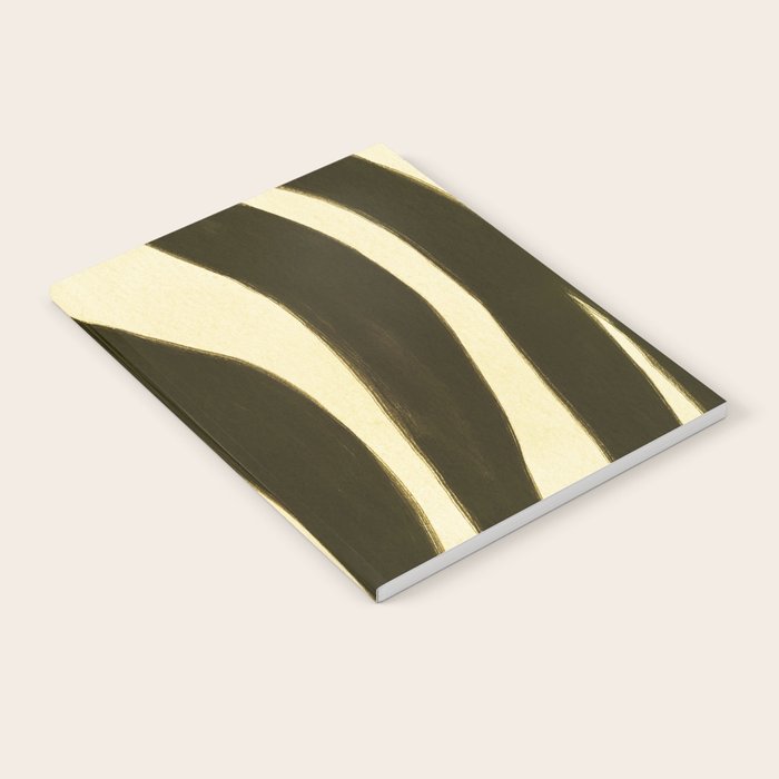 Abstract botanical Leaf Notebook Gallery Image 1