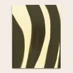 Abstract botanical Leaf Notebook Gallery Image 4