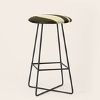 Abstract botanical Leaf Stool Gallery Image 1