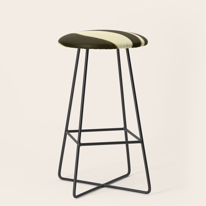 Abstract botanical Leaf Stool Gallery Image 1