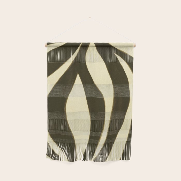 Abstract botanical Leaf Wall Hanging Gallery Image 1