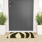Abstract botanical Leaf Welcome Mat Gallery Image 3