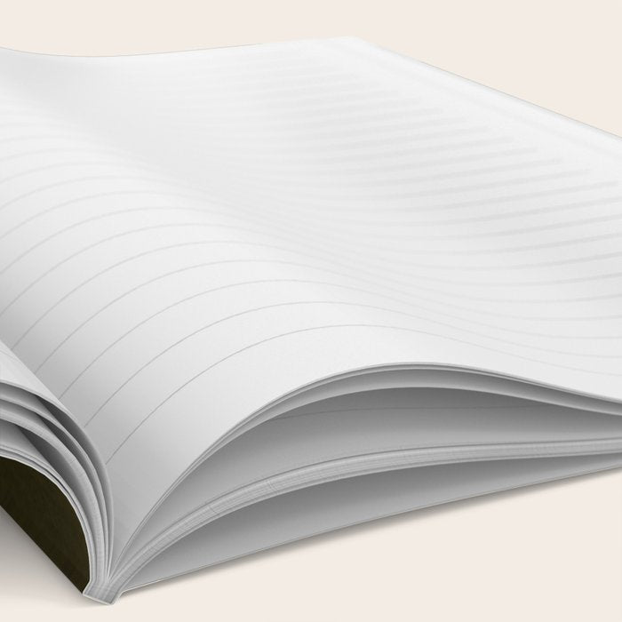 Abstract botanical Leaf Notebook Gallery Image 2
