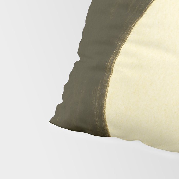 Abstract botanical Leaf Pillow Sham Gallery Image 4