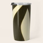 Abstract botanical Leaf Travel Mug Gallery Image 3