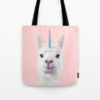 ALPACA UNICORN Tote Bag Gallery Image 1