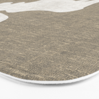 White Moose Silhouette Bath Mat Gallery Image 3