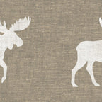 White Moose Silhouette Coffee Mug Gallery Image 2