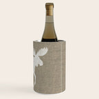 White Moose Silhouette Wine Chiller Gallery Image 3
