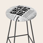 The Good Times Vol. 1, No. 1 / Newspaper with only good news Stool Gallery Image 2