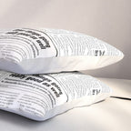 The Good Times Vol. 1, No. 1 / Newspaper with only good news Pillow Sham Gallery Image 3