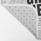 The Good Times Vol. 1, No. 1 / Newspaper with only good news Bath Mat Gallery Image 2