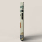 Equanimity contemporary abstract nature watercolor painting iPhone Case Gallery Image 2