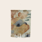 Equanimity contemporary abstract nature watercolor painting Wall Hanging Gallery Image 1