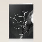 Elk and Rabbit Stationery Card Gallery Image 2