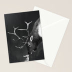 Elk and Rabbit Stationery Card Gallery Image 2