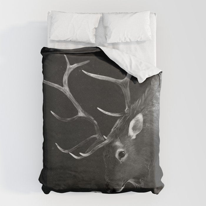 Elk and Rabbit Duvet Cover Gallery Image 1